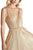 Cinderella Divine - CD208 Ombre Glitter Plunging V-Neck Gown Prom Dresses
