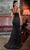 Cinderella Divine CD230 - Glitter Velvet Sheath Evening Dress Evening Dresses