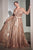 Cinderella Divine CD233C - Long sleeve A-Line Long Dress Mother of the Bride Dresess