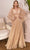 Cinderella Divine CD242 - Flutter Sleeve Evening Dress Special Occasion Dress