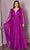 Cinderella Divine CD242C - Bell Sleeve Evening Gown Special Occasion Dress 18 / Orchid