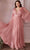 Cinderella Divine CD242C - Bell Sleeve Evening Gown Special Occasion Dress