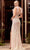 Cinderella Divine CD248 - Sleeveless Feather Long Dress Special Occasion Dress
