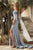 Cinderella Divine - CD943 Off-Shoulder High-Slit Fitted Evening Dress Bridesmaid Dresses 2 / Dusty Blue