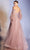 Cinderella Divine - CD948 Embroidered Corset Bodice A-Line Gown Prom Dresses