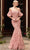 Cinderella Divine CD959 - Fit And Flare Prom Gown Special Occasion Dress 2 / Dusty Rose