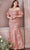 Cinderella Divine CD959C - Embroidered Trumpet Dress Special Occasion Dress