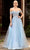 Cinderella Divine CD961 - Corset Prom Gown Special Occasion Dress 2 / Sky Blue