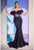 Cinderella Divine CD985 - Off Shoulder Mermaid Gown Prom Dresses