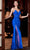 Cinderella Divine CDS410 - Beaded Illusion Prom Dress Special Occasion Dress 2 / Royal