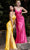 Cinderella Divine CDS410 - Beaded Illusion Prom Dress Special Occasion Dress 2 / Yellow