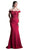 Cinderella Divine - CF158 Stretch Crepe Satin Off Shoulder Gown Evening Dresses