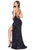 Cinderella Divine - CF318 Sequined Deep V-neck Trumpet Dress Pageant Dresses