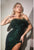 Cinderella Divine CH147 - Sequined Evening Gown Prom Dresses XXS / Emerald