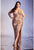 Cinderella Divine CH180C - Sleeveless Sequin Long Dress Evening Dresses 2X / Rose Gold