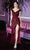 Cinderella Divine - CH198 Sparkly Full Sequin High Slit Gown Evening Dresses
