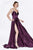 Cinderella Divine - CJ523 Sweetheart Neckline High Slit Satin Gown Bridesmaid Dresses