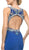 Cinderella Divine - CK39 Two Piece Beaded Halter Trumpet Dress Special Occasion Dress