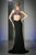 Cinderella Divine - CK58 Beaded Halter Neck Sheath Dress Evening Dresses
