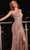 Cinderella Divine CM317 - Beaded Corset Prom Gown Special Occasion Dress 2 / Blush