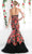 Cinderella Divine CR760 - Strapless Floral Printed Gown Special Occasion Dress