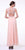 Cinderella Divine - Embellished Jewel Neck A-line Chiffon Evening Gown Bridesmaid Dresses