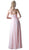Cinderella Divine - Embellished Strappy Ruched A-line Dress Special Occasion Dress