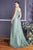 Cinderella Divine - ET320 Sleeveless Pleated Tulle A Line Gown Bridesmaid Dresses