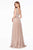 Cinderella Divine - HT011 Beaded and Pleated Long Dress Prom Dresses