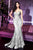 Cinderella Divine - J810 Shimmer Corset Bodice Mermaid Evening Gown Evening Dresses 2 / Silver