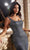 Cinderella Divine - J814 Bead Embellished Mermaid Gown Prom Dresses 2 / Smoky Blue