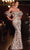 Cinderella Divine J820 - Sweetheart Long Gown Special Occasion Dress 2 / Silver-Nude
