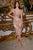 Cinderella Divine J829 - Off Shoulder Column Dress Cocktail Dresses 4 / Rose Gold