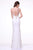 Cinderella Divine - JC4101 Embellished Illusion Sheath Dress Evening Dresses
