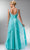Cinderella Divine JC908 - Embellished Illusion Evening Dress Special Occasion Dress