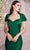 Cinderella Divine KV1061 - Shawl Style Evening Dress Special Occasion Dress 2 / Emerald