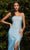 Cinderella Divine KV1063 - Beaded Square Prom Gown Special Occasion Dress