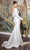 Cinderella Divine - Long Sleeve Mermaid Bridal Gown CD0169 - 1 pc Off White In Size L Available CCSALE L / Off White