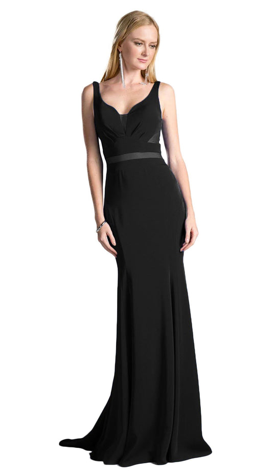 Cinderella Divine - Mock Two Piece Ruffled Sheath Dress Couture Candy Cinderella Divine - Mock Two Piece Ruffled Sheath Dress Couture Candy