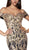 Cinderella Divine - Off Shoulder Beaded Lace Tulle Mermaid Gown KV1035 CCSALE