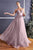 Cinderella Divine - Pleated A-Line Prom Dress CD184 Bridesmaid Dresses 4 / Mauve