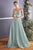 Cinderella Divine - Pleated A-Line Prom Dress CD184 Bridesmaid Dresses 4 / Sage