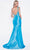 Cinderella Divine S5237 - Beaded V-Neck Evening Dress Special Occasion Dress