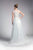 Cinderella Divine - Sheer Scoop Beaded Tulle A-Line Evening Gown Special Occasion Dress