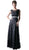 Cinderella Divine Sleeveless A-line Lace Dress with Sparkling Beaded Waist - 1 pc Black In Size XL Available CCSALE XL / Black