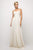 Cinderella Divine - UR136 Sleeveless Empire Waist Chiffon Dress Bridesmaid Dresses 4 / Cream