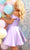 Clarisse 30245 - Sweetheart A-Line Cocktail Dress Special Occasion Dress 00 / Lilac