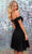 Clarisse 30257 - Beaded Lace Off Shoulder Cocktail Dress Special Occasion Dress