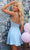 Clarisse 30258 - Sleeveless V-Neck Cocktail Dress Cocktail Dress