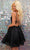 Clarisse 30265 - V-Neck A-line Cocktail Dress Cocktail Dress